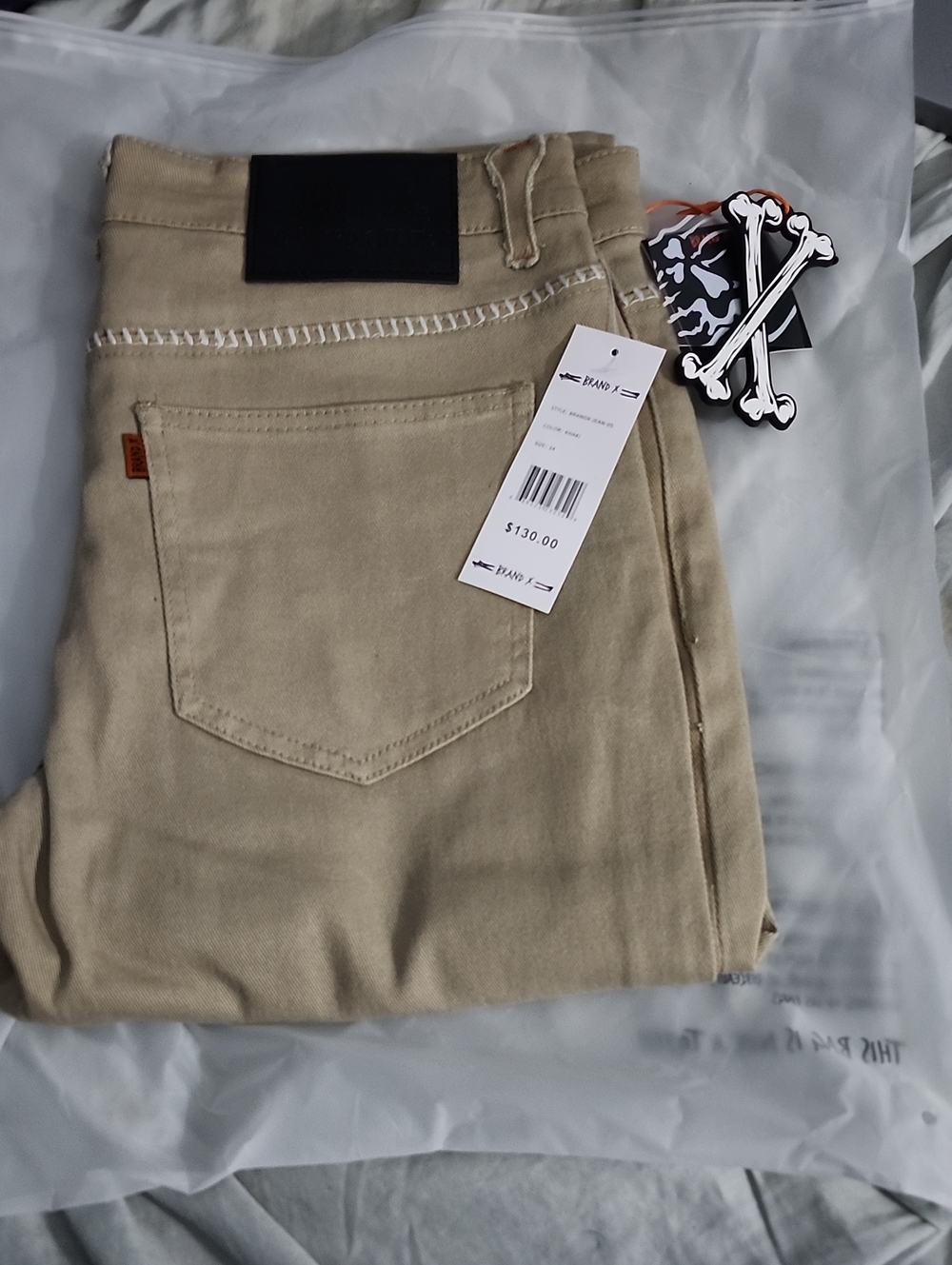 Men's Khaki Chinos — Premium Casual Pants